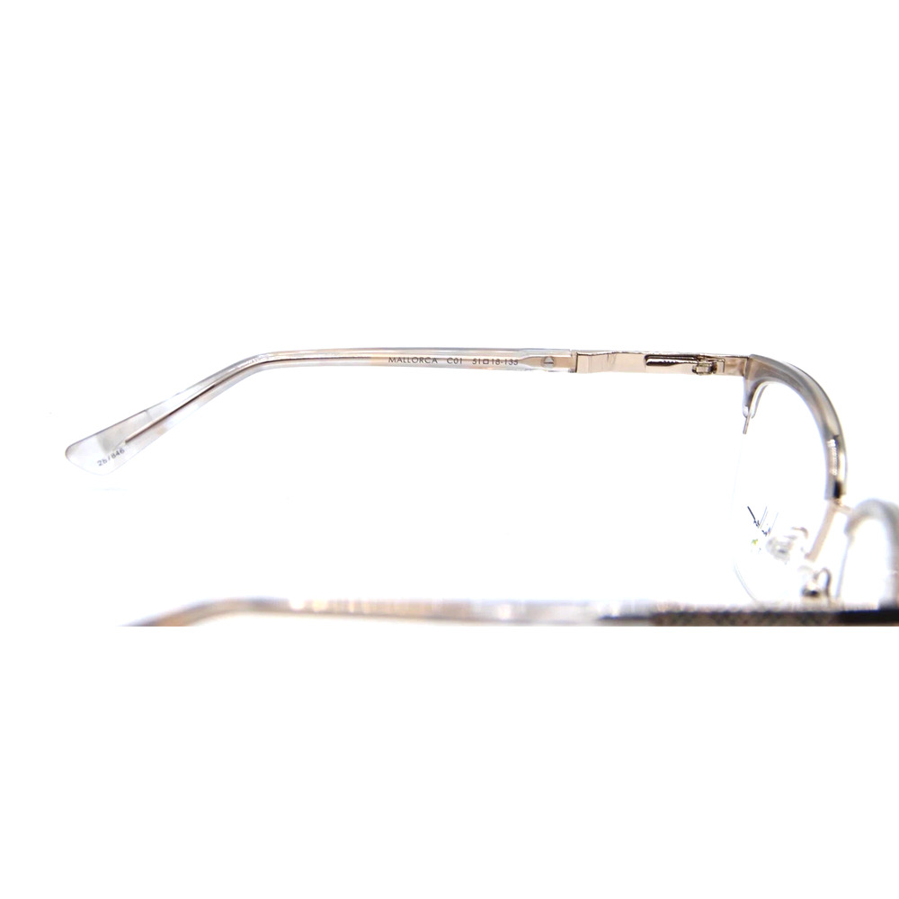 NICOLE MILLER RESORT MALLORCA C01 CLEAR BROWN AUTHENTIC EYEGLASS FRAMES 51-18 - Picture 2 of 4
